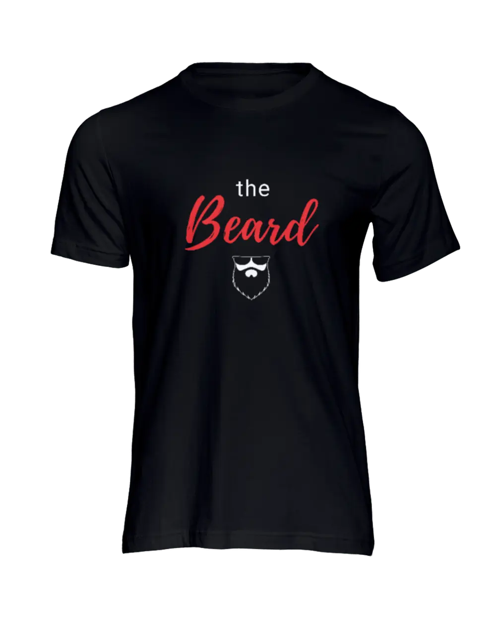 Beauty and the Beard Couple T-Shirt|Couple T-shirt