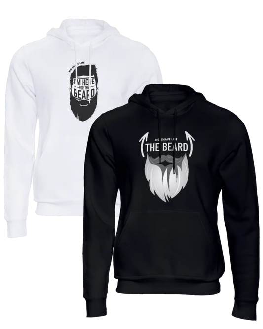 I'm Here for the Beard/The Beard Couple Hoodie|Couple Hoodies