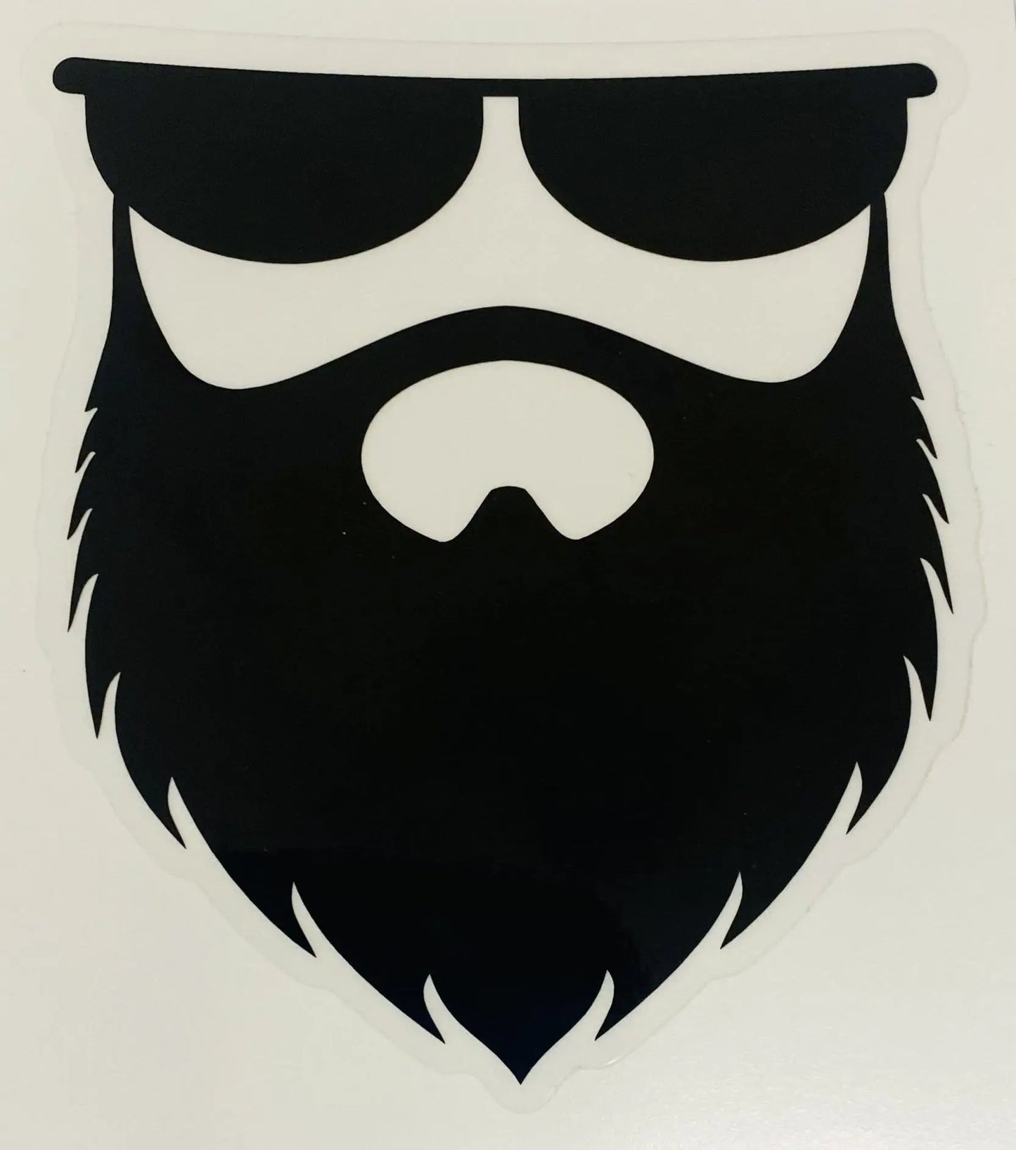 No Shave Life Beard Decal|Patch & Stickers