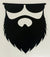 No Shave Life Beard Decal|Patch & Stickers