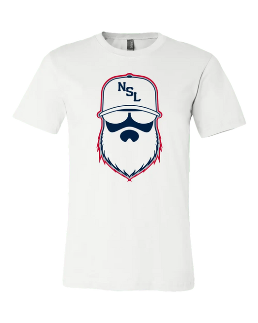 New England Gridiron White T-Shirt|T-Shirt