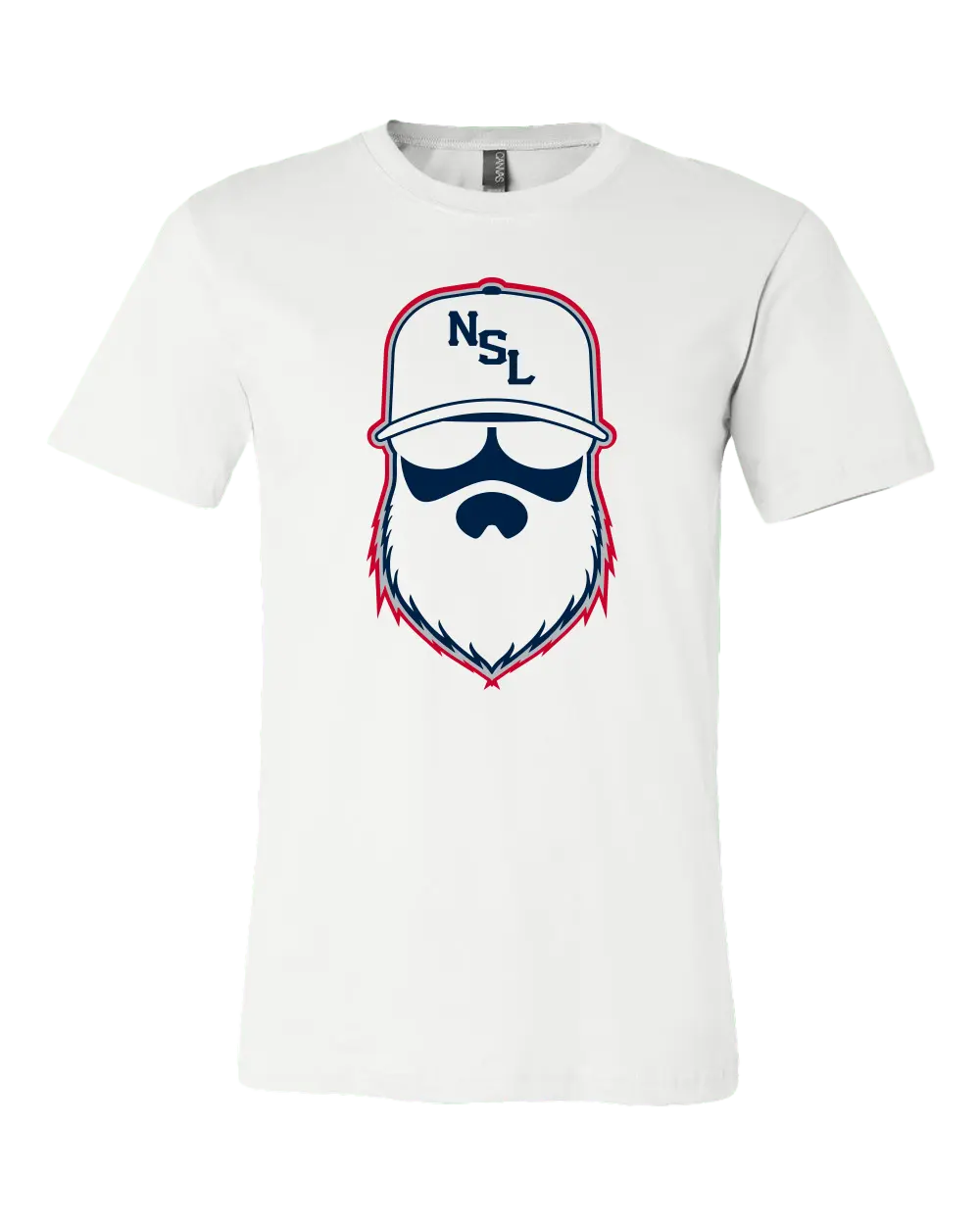 New England Gridiron White T-Shirt|T-Shirt