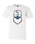 Camiseta blanca Gridiron de Nueva Inglaterra|Camiseta