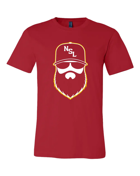 Kansas City Gridiron Red T-Shirt|T-Shirt