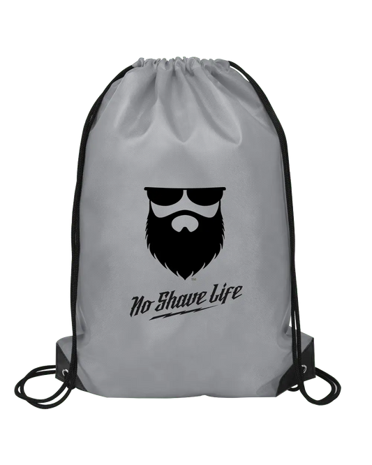 No Shave Life Heavy Duty Drawstring Bag|Bags