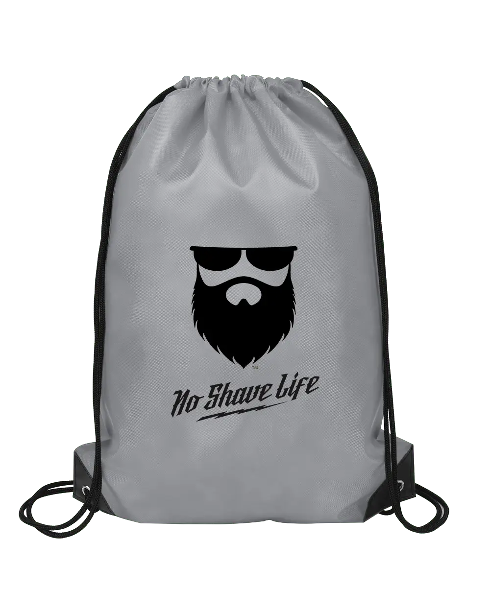 No Shave Life Heavy Duty Drawstring Bag|Bags