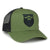 Gorra Trucker de malla con logo OG Beard - Verde militar|Sombrero