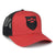 OG Beard Logo Mesh Trucker - Rojo / Negro