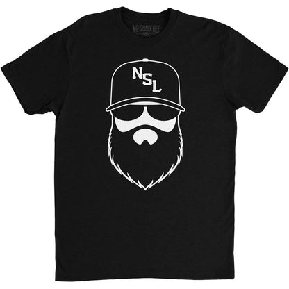 No Shave Life Beard League Men's T-Shirt Black|T-Shirt