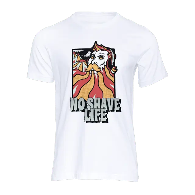 No Shave Life Graphic Men's T-Shirt