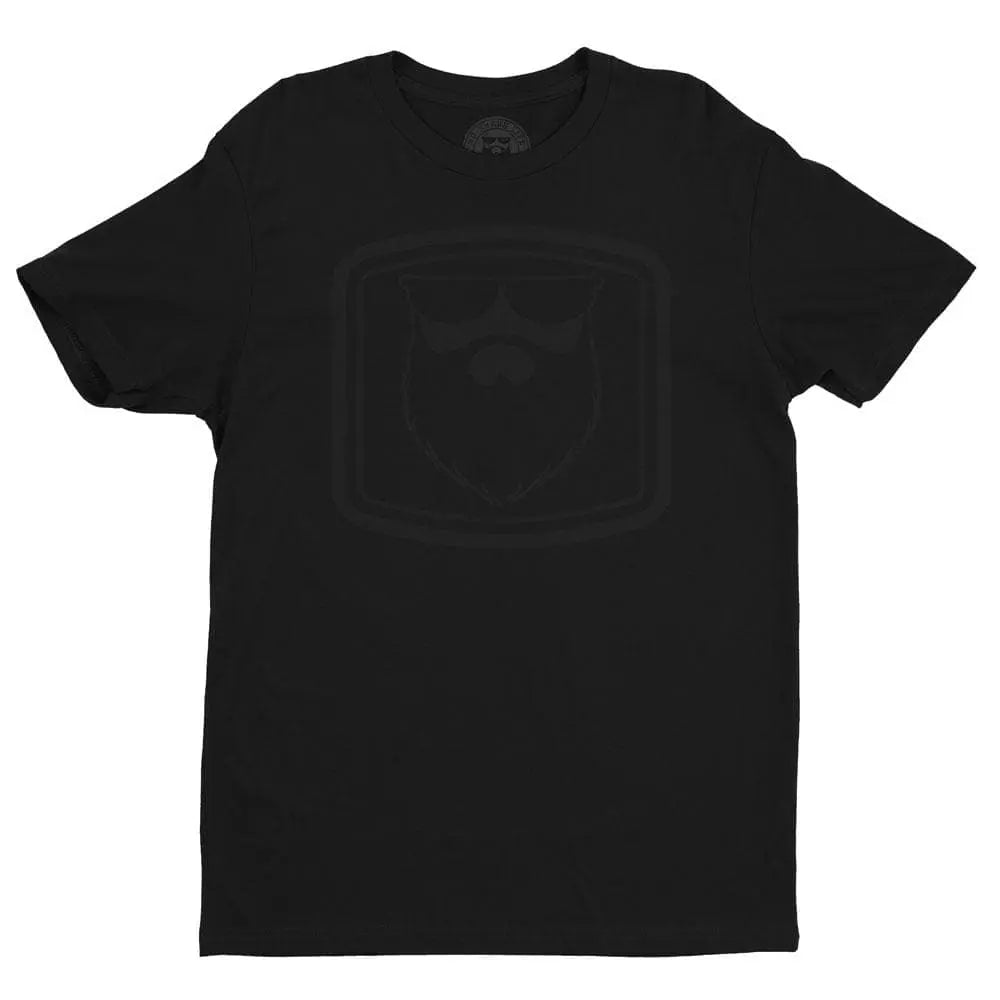THE OG BEARD 2.0 Black/Black Men's T-Shirt