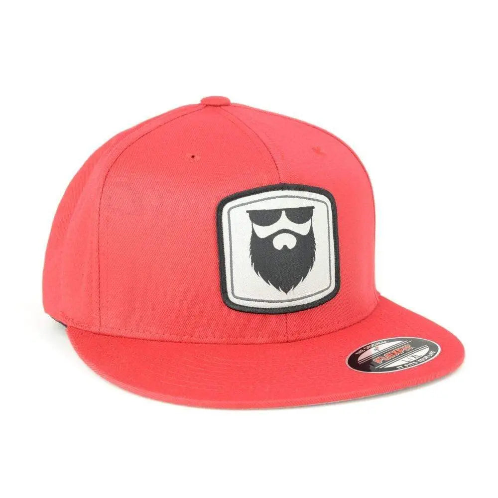 NSL Beard Gear FlexFit - Red|Hat