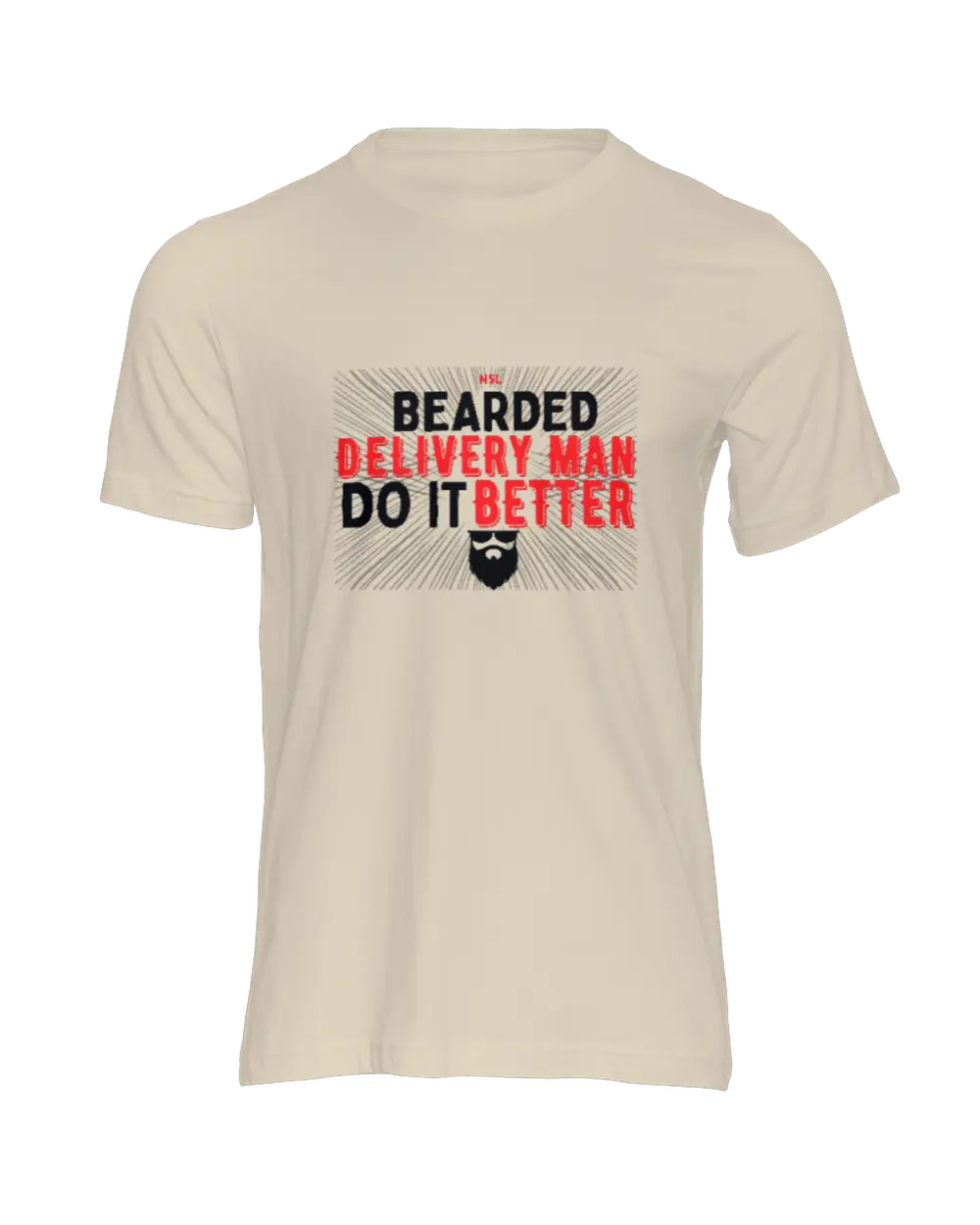 Bearded Delivery Man Men's T-Shirt|T-Shirt
