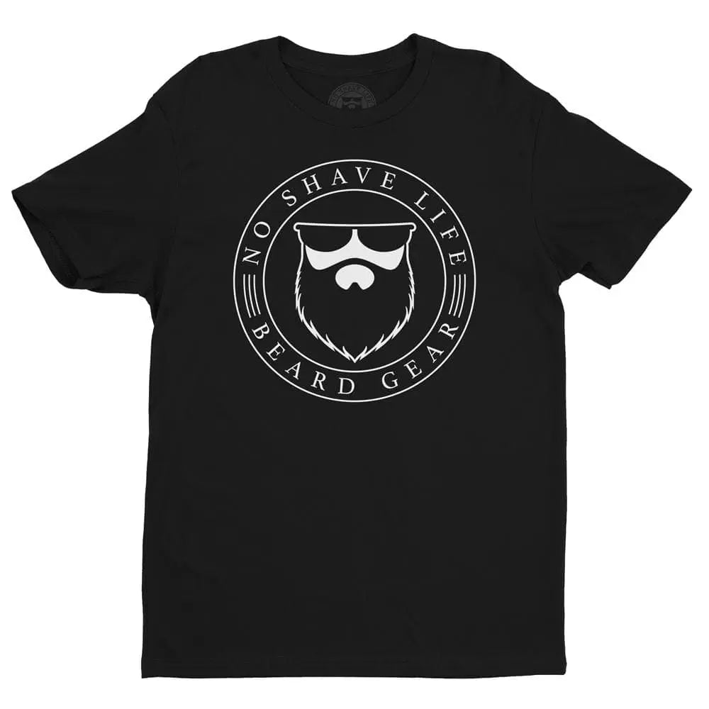 SEAL OF BEARD Black Men's T-Shirt