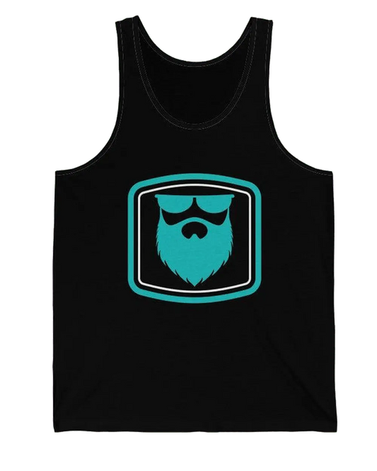 The OG Beard 2.0 Black Men's Tank Top|Mens Tank Top