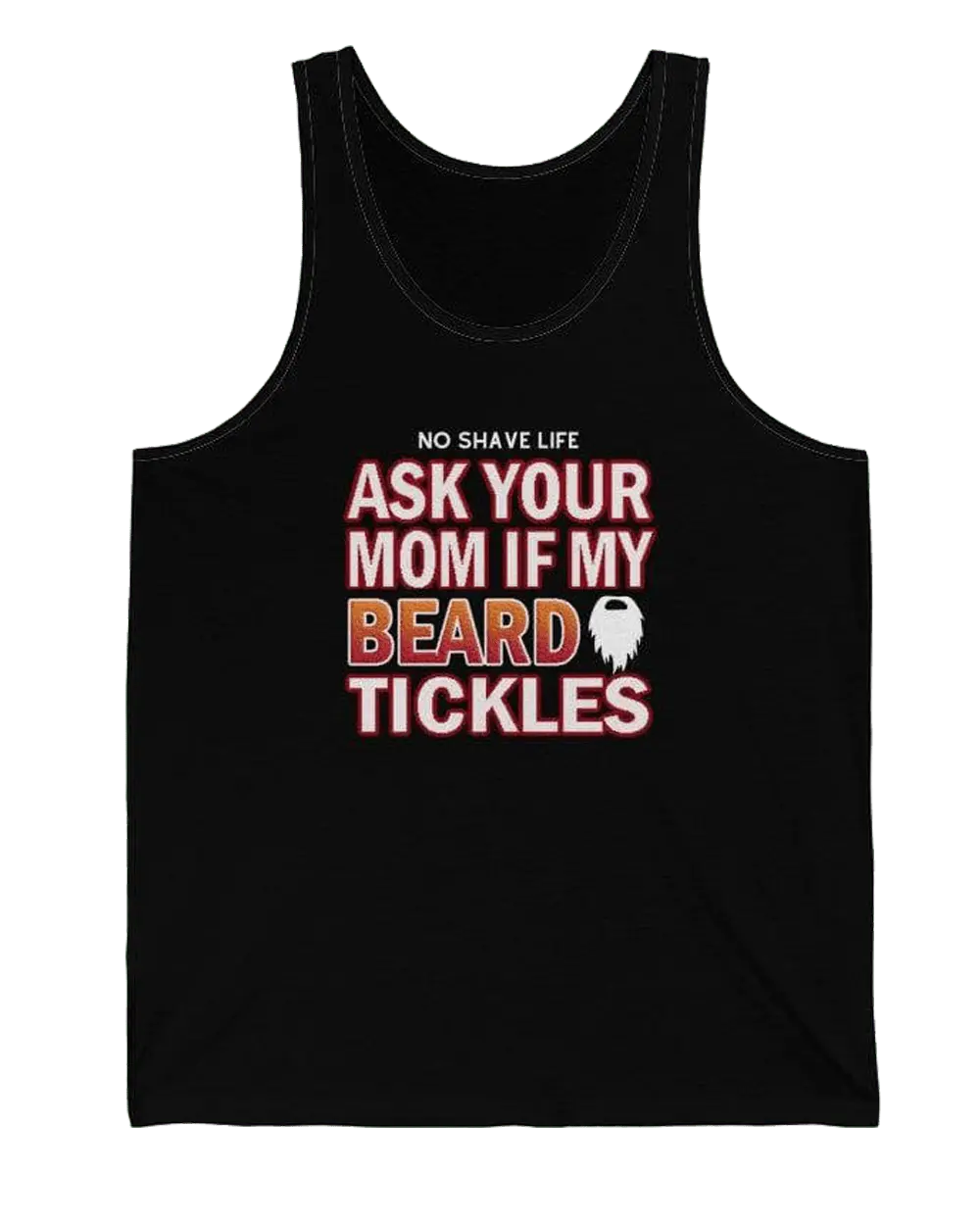 Ask Your Mom Black Men's Tank Top