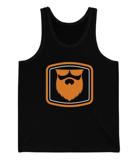 The OG Beard 2.0 Black Men's Tank Top|Mens Tank Top