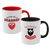 Loved By A Bearded Man/This Beard is Taken Couple Mug