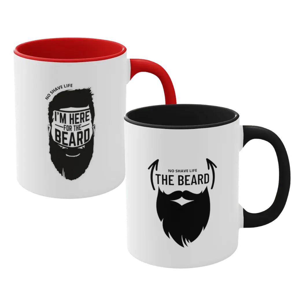 I'm Here for the Beard/The Beard Couple Mug|Couple Mugs