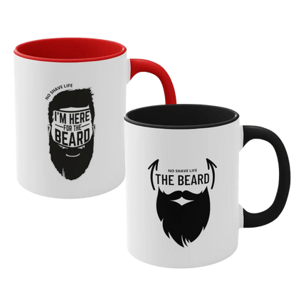 I'm Here for the Beard/The Beard Couple Mug|Couple Mugs