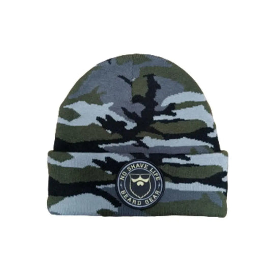 Beard Gear Camo Roll Up Beanie|Beanie