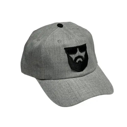 No Shave Life Twill Hat - Heather Grey