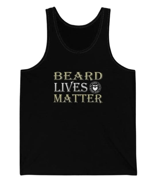 Beard Lives Matter Black Men's Tank Top|Mens Tank Top