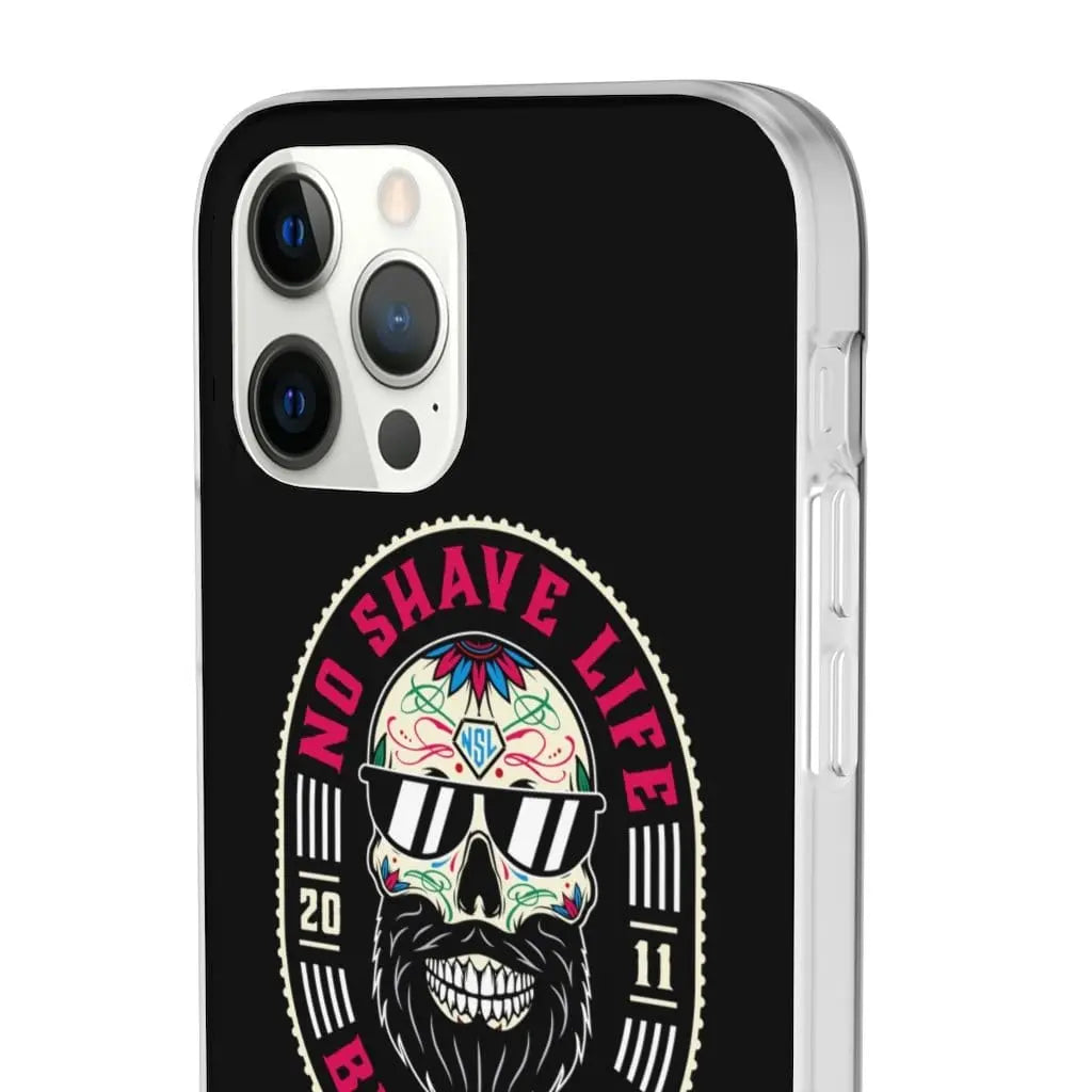 Sugar Skull Black Durable Phone Case|Phone Case