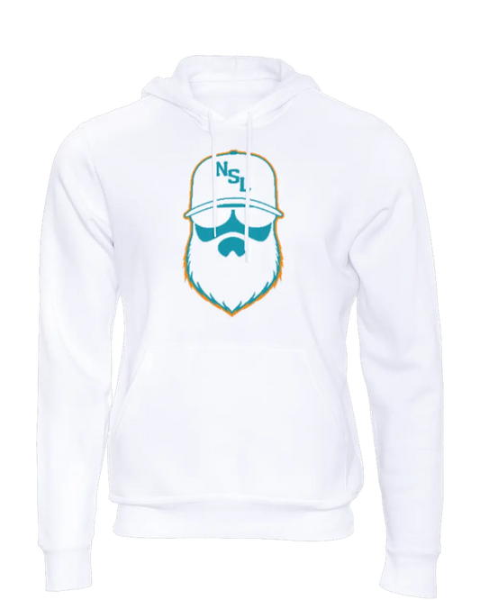 Miami Gridiron White Hoodie|Hoodie