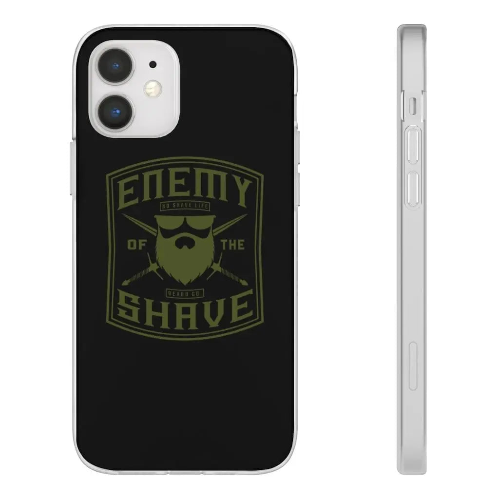 ENEMY OF THE SHAVE Black Durable Phone Case