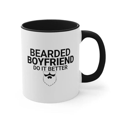 I'm With Bearded Boyfriend/Bearded Boyfriend Couple Mug|Couple Mugs