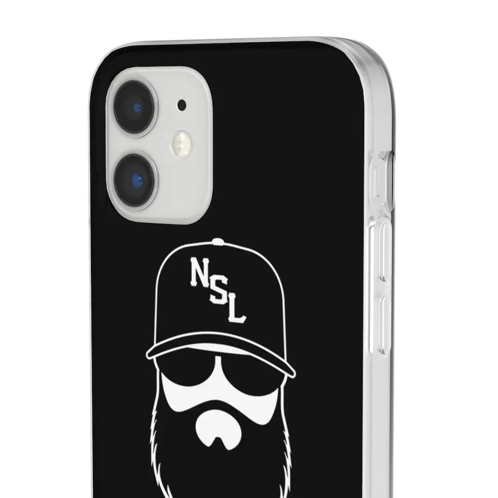 No Shave Life Beard League Black Durable Phone Case|Phone Case