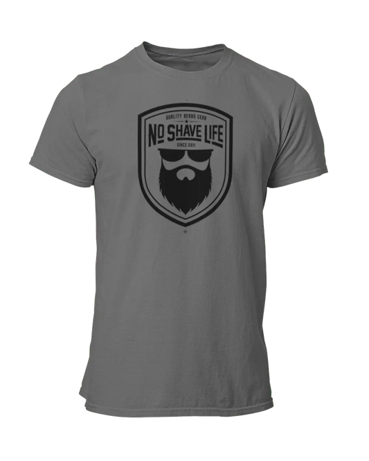 Beard Gear Shield Grey Men's T-Shirt|T-Shirt