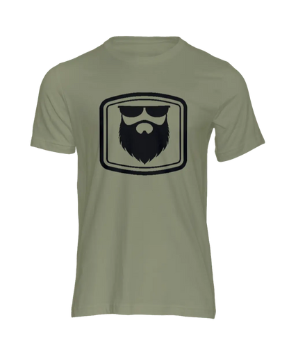 THE OG BEARD 2.0 Army Green Men's T-Shirt|T-Shirt