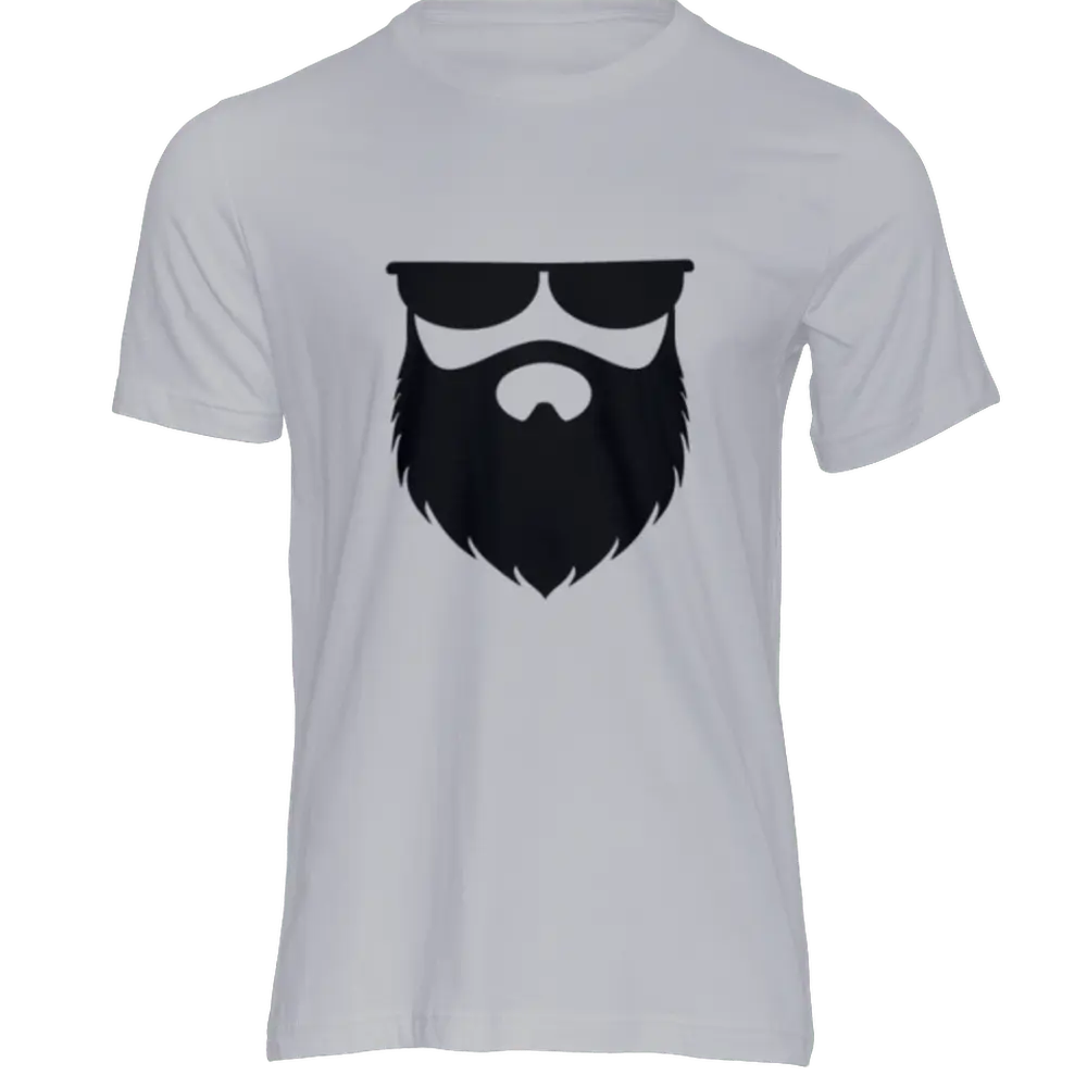 OG No Shave Life Beard Grey T-Shirt|T-Shirt