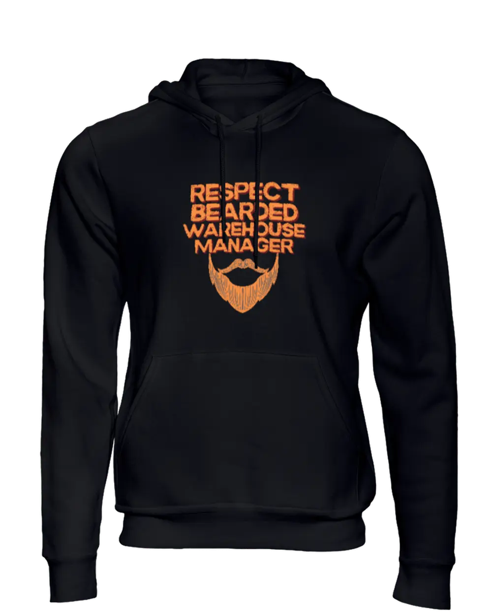 Bearded Warehouse Manager Men's Hoodie