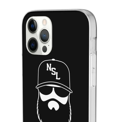 No Shave Life Beard League Black Durable Phone Case|Phone Case