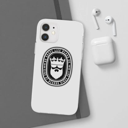 KING OF BEARDS White Durable Phone Case|Phone Case