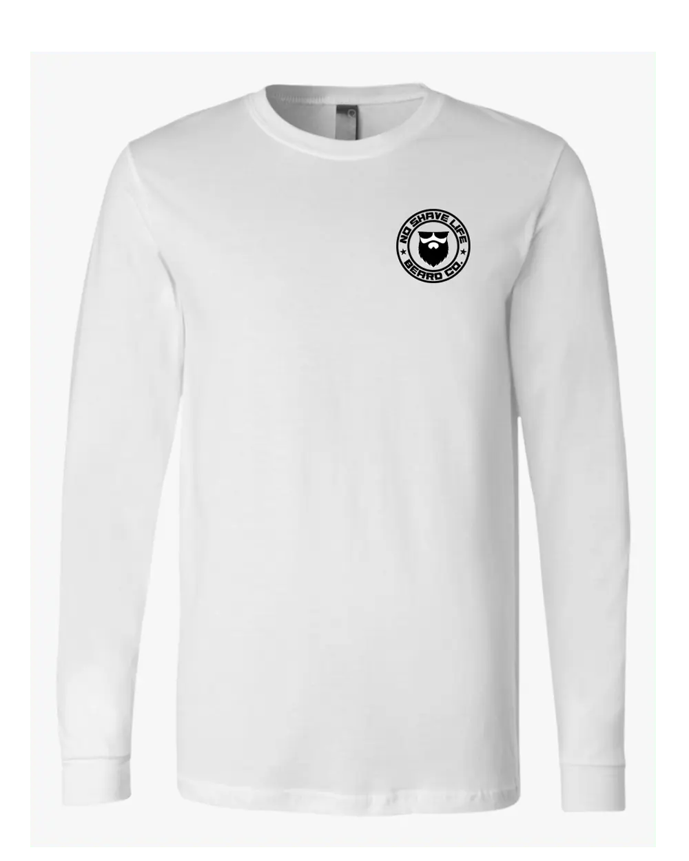 NSL Badge White Long Sleeve Shirt|Long Sleeve Shirt