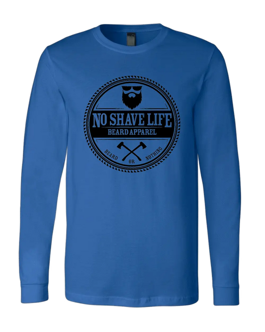 Circle Axe Blue Long Sleeve Shirt|Long Sleeve Shirt