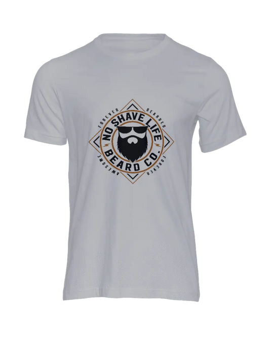 Forever Bearded NSL Grey T-Shirt|T-Shirt