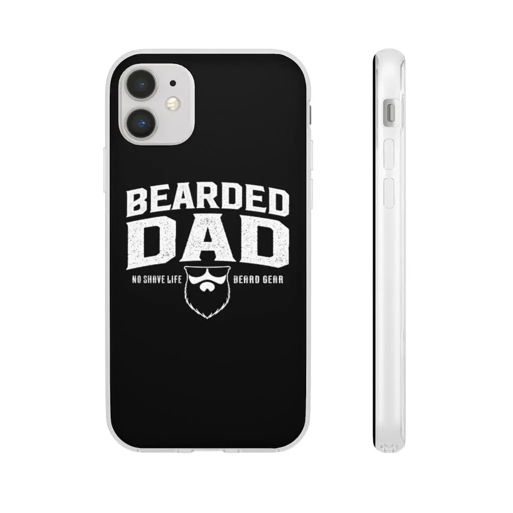 Bearded Dad Black Durable Phone Case|Phone Case