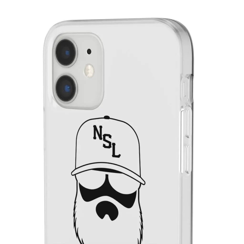 No Shave Life Beard League White Durable Phone Case|Phone Case