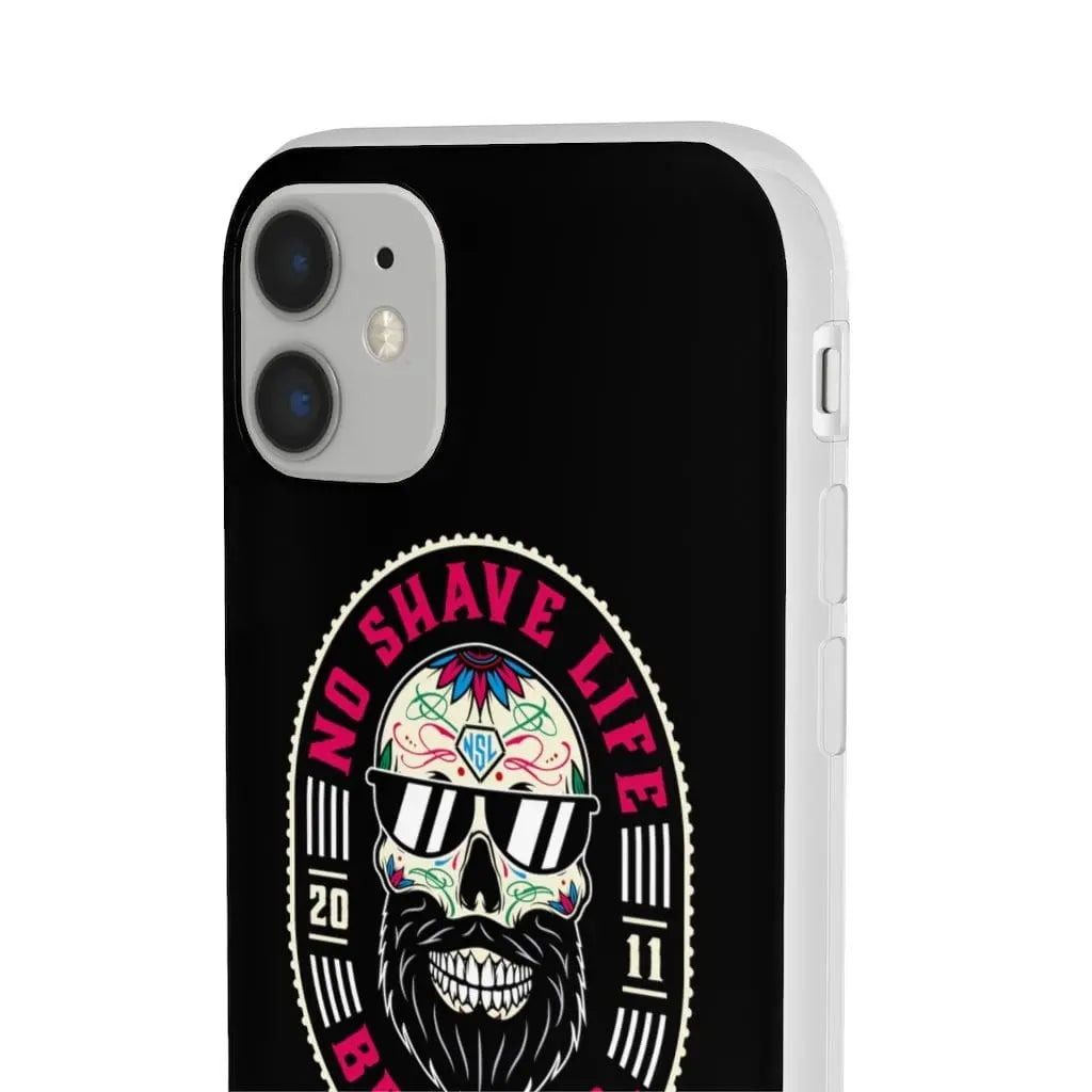 Sugar Skull Black Durable Phone Case|Phone Case