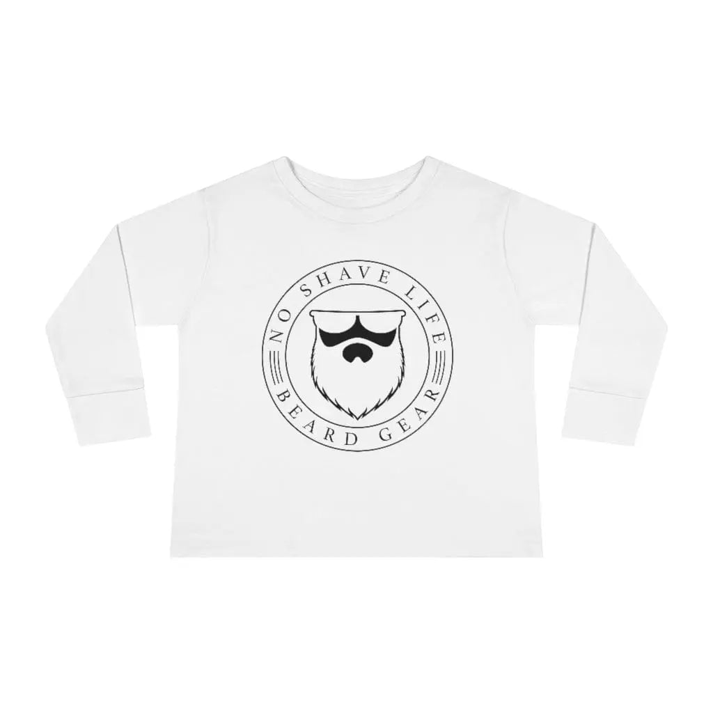 Seal of Beard Toddler Long Sleeve Shirt|Toddler Long Sleeve