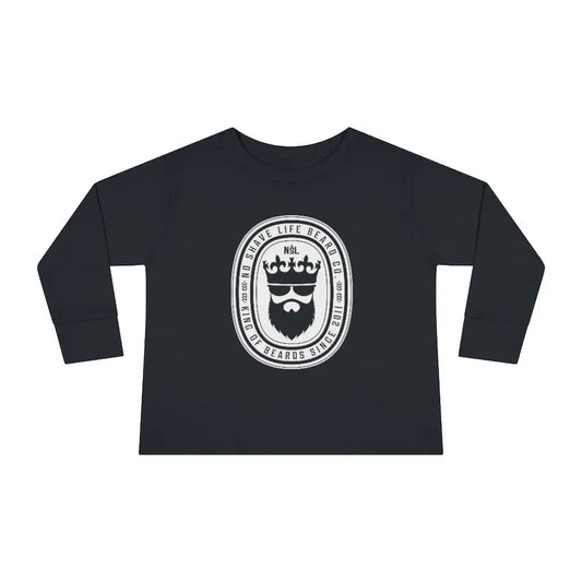 King of Beards Toddler Long Sleeve Shirt|Toddler Long Sleeve