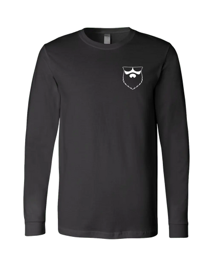 Always Bearded Black Long Sleeve Shirt|Long Sleeve Shirt