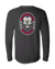 Sugar Skull Black Long Sleeve Shirt|Long Sleeve Shirt