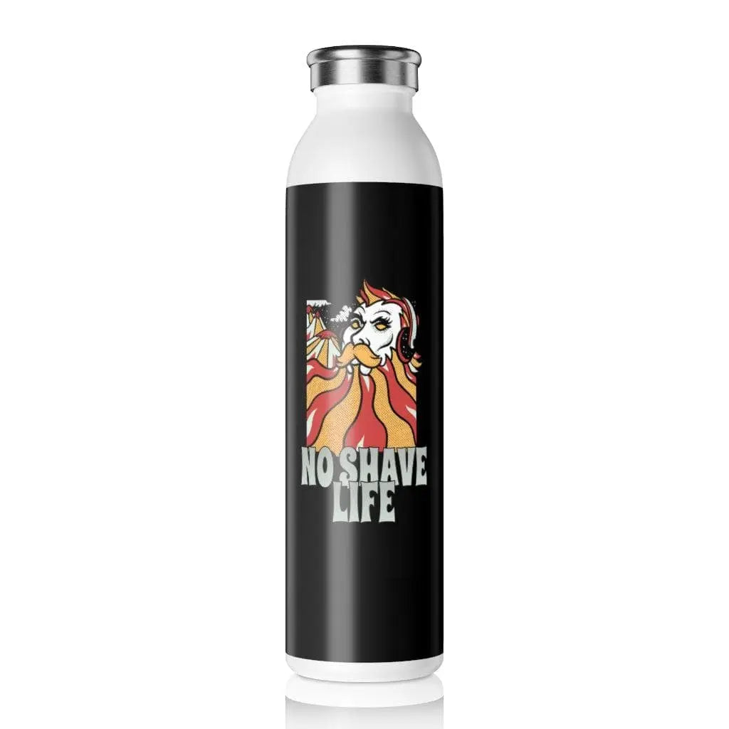 NSL Graphic Black Slim Water Bottle|Tumblers