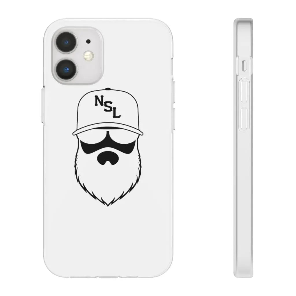 No Shave Life Beard League White Durable Phone Case|Phone Case